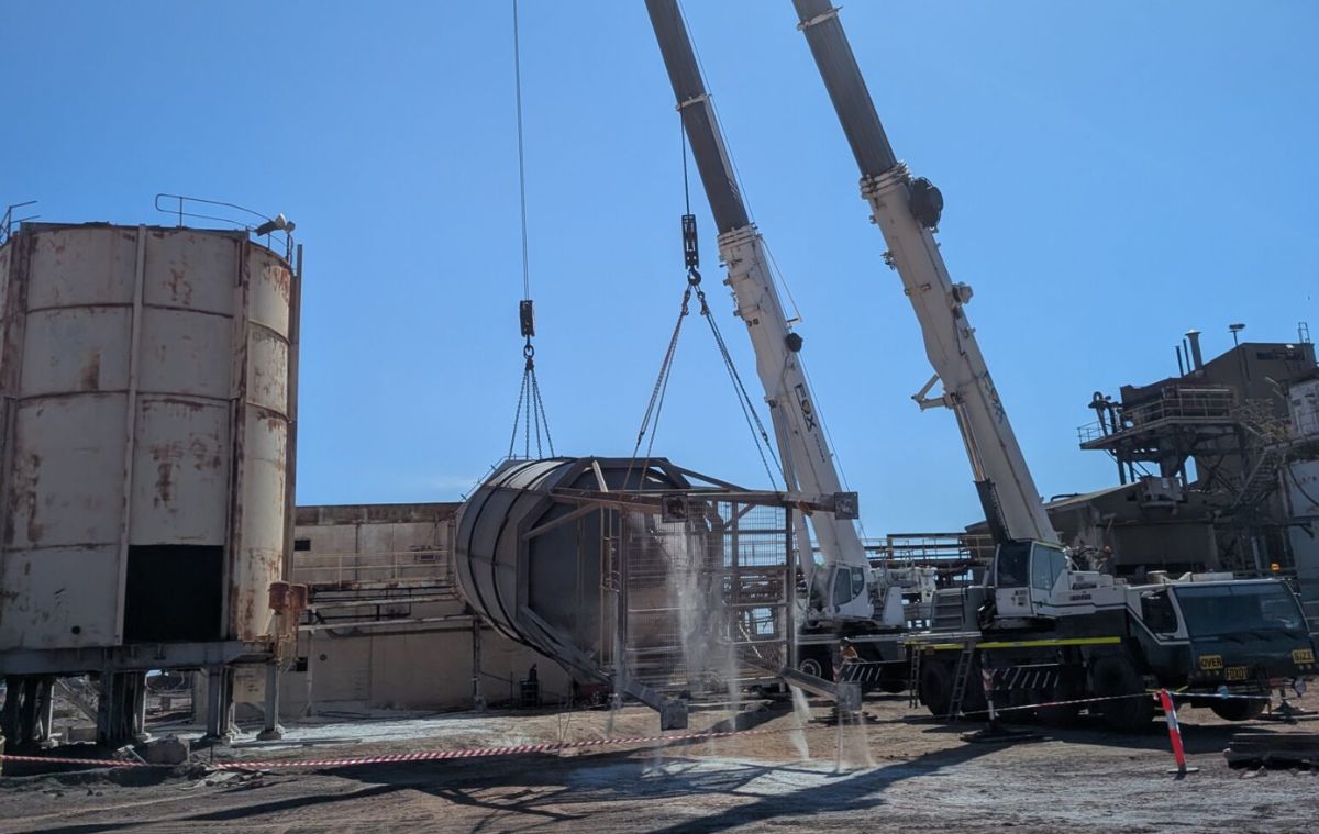 Mining Plant Relocation